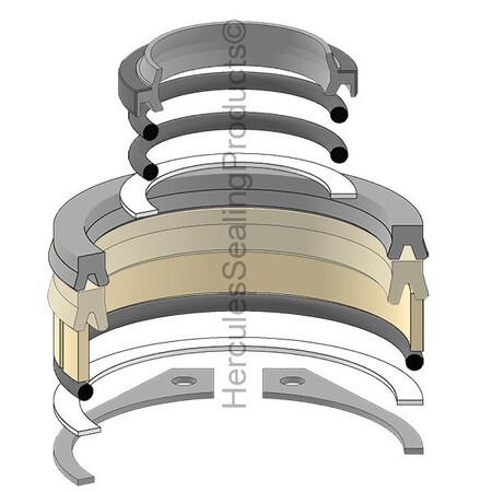 Toyota -After Market Parts Hydraulic Cylinder Repair Kit- 50 X 65 mmLIFT TRUCK KITS 04651-10652-71